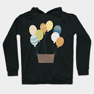 Basket of balloons Hoodie